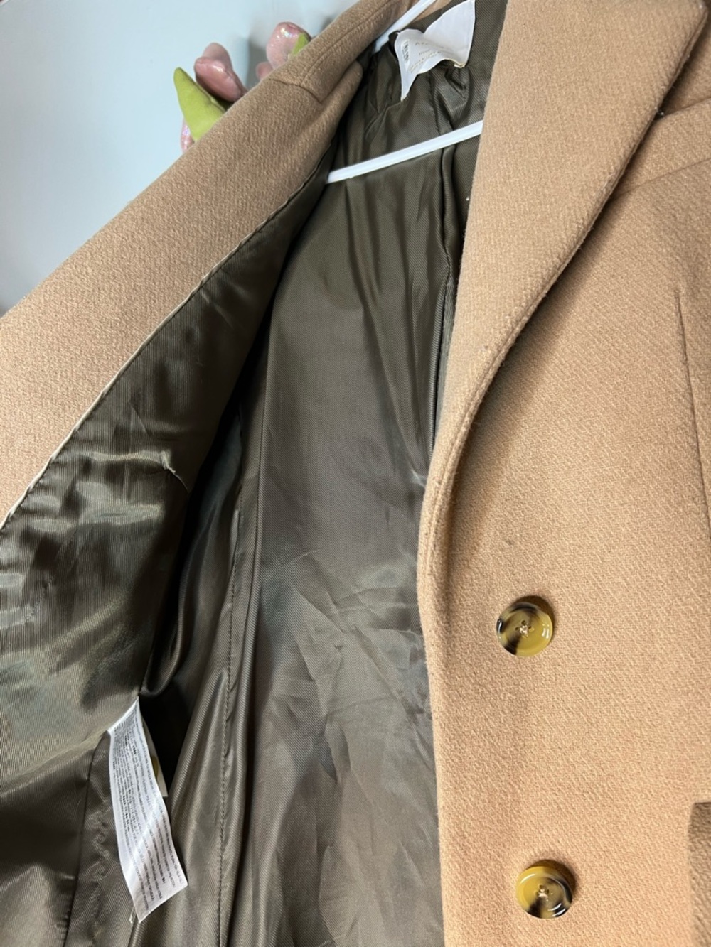 MNG wool coat size M - Picture 4 of 9